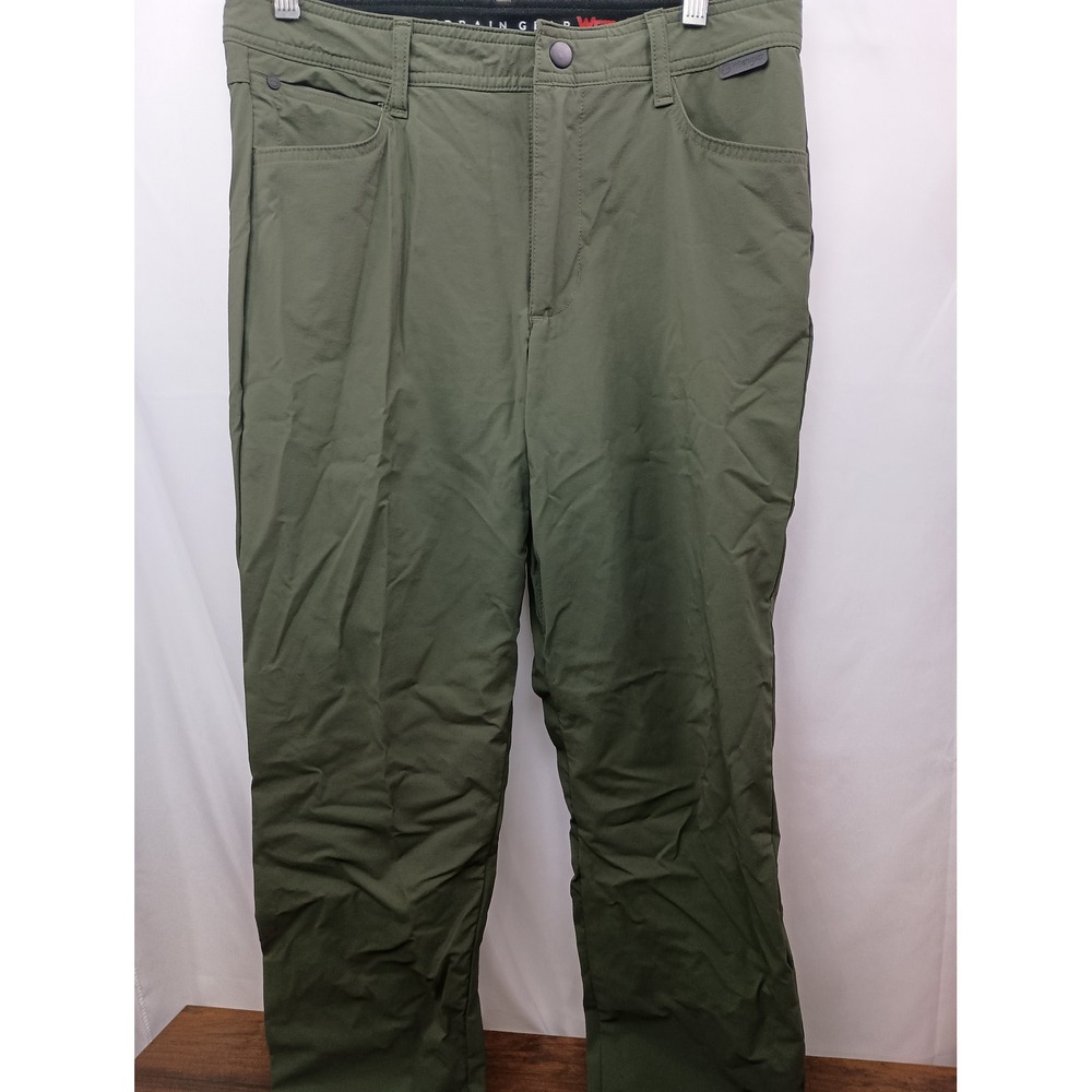 womens 8 tall all terrain gear wrangler green utility work outdoor pants